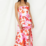 Make You Smile Maxi Dress Pink