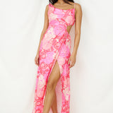 Strawberry Sunset Maxi Dress Pink