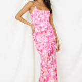 Deep Sea Dive Maxi Dress Pink