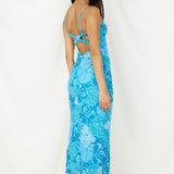 With Grace Maxi Dress Blue