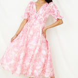 My Juliet Midi Dress Pink