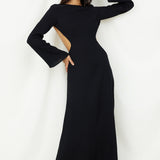 SNDYS Dahlia Maxi Dress Black