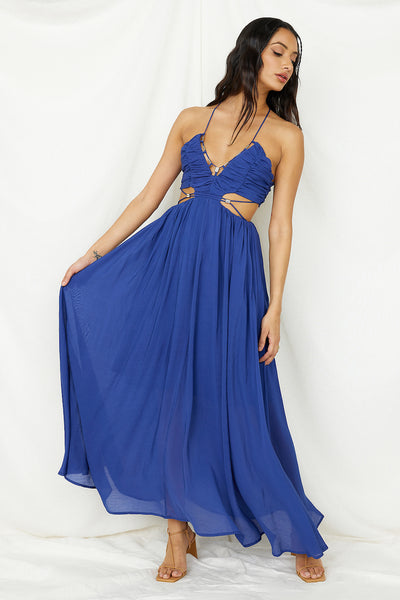 Sahara Journey Maxi Dress Navy