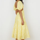 Back From Florence Maxi Dress Yellow