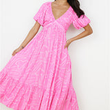 Daydreamer Maxi Dress in Pink