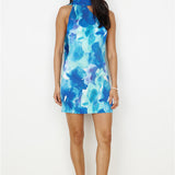 Your Aura Mini Dress Blue