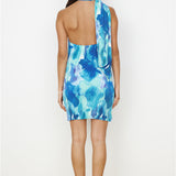 Your Aura Mini Dress Blue