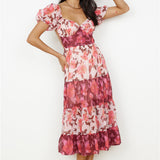 Baby Blooms Maxi Dress Pink