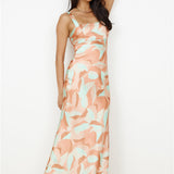 Earth Sign Maxi Dress Orange