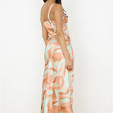 Earth Sign Maxi Dress Orange