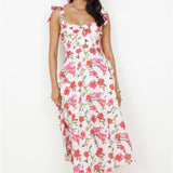 On The Roof Midi Dress Pink