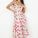 On The Roof Midi Dress Pink