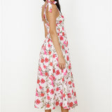 On The Roof Midi Dress Pink