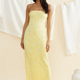 Lemon Cello Maxi Dress