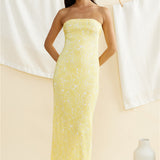 Lemon Cello Maxi Dress