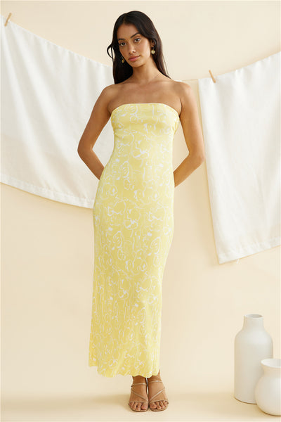 Lemon Cello Maxi Dress