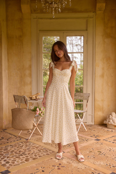 Luminous Dreams Maxi Dress White