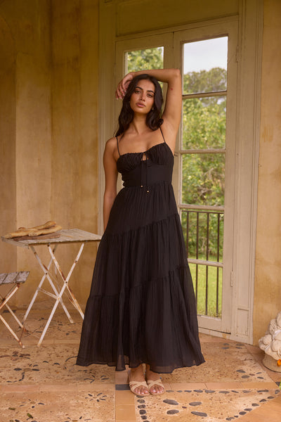 Seraphina Maxi Dress Black