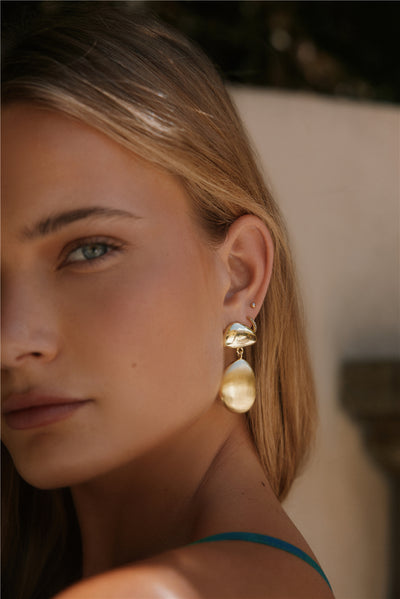 18K Gold plated Capri Tour Earrings