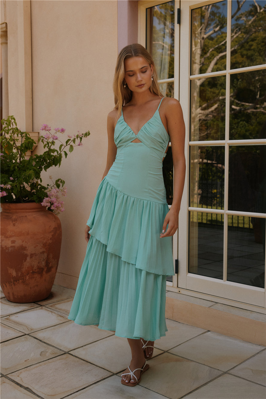 Garden Fairy Midi Dress Green | Fortunate One Garden Fairy Midi Dress Green | Fortunate One