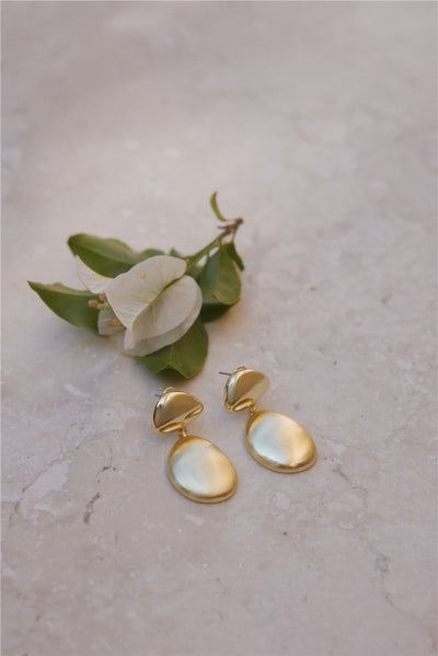 18K Gold Plated Capri Tour Earrings Gold