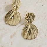 18K Gold Plated This Oasis Earrings Gold