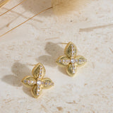 18K Gold Plated Shine Bright Earrings Gold