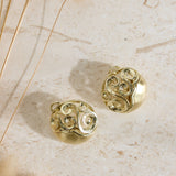 18K Gold Plated Athena Earrings Gold