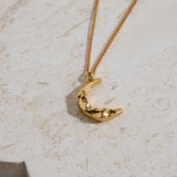 18K Gold Plated La Luna Necklace Gold