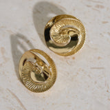 18K Gold Plated Fira Earrings Gold