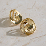 18K Gold Plated Fira Earrings Gold