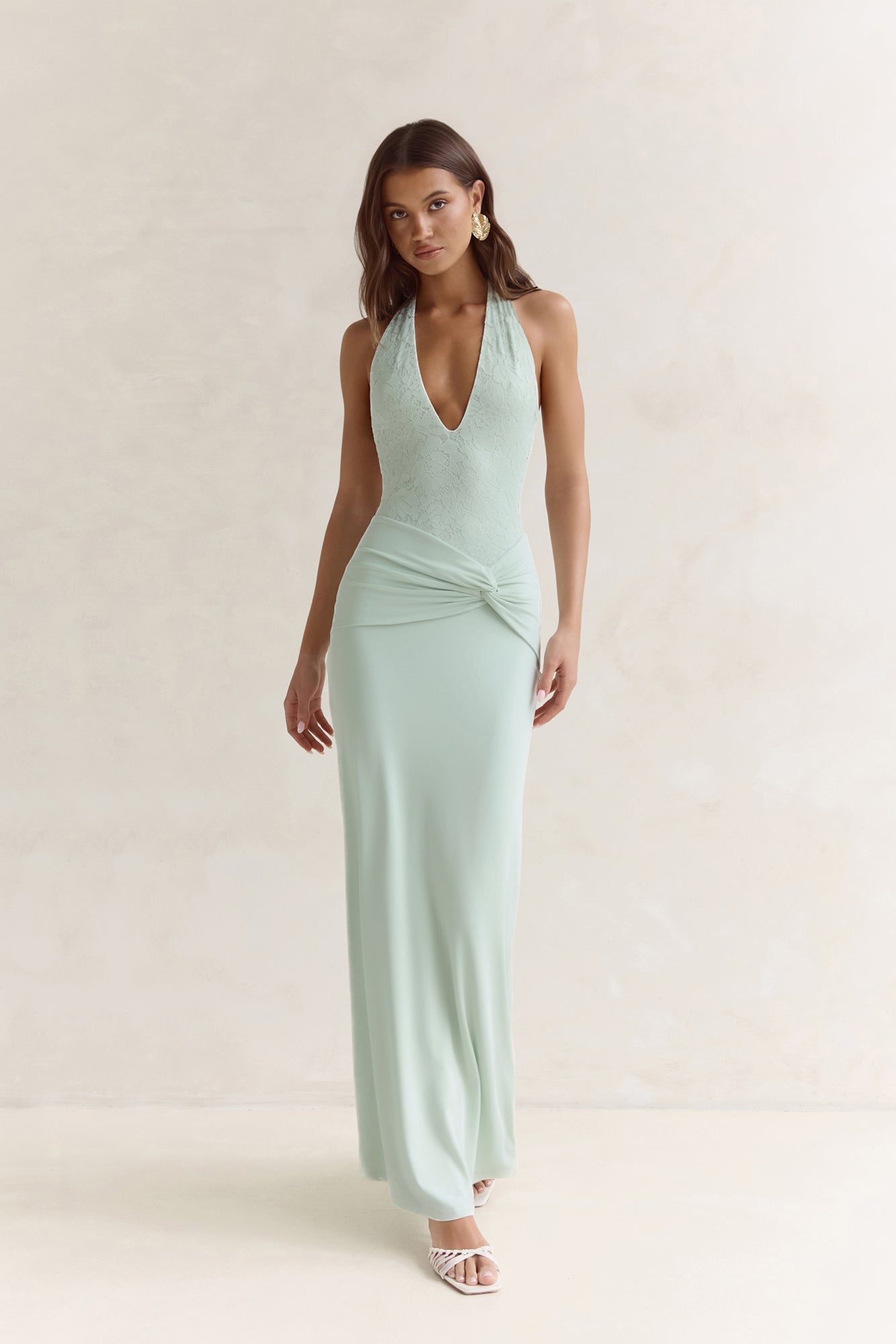 green dress at the oscars July Maxi Dress main image 1