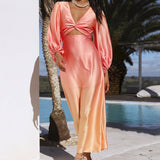 Hearts Of Venus Maxi Dress Pink