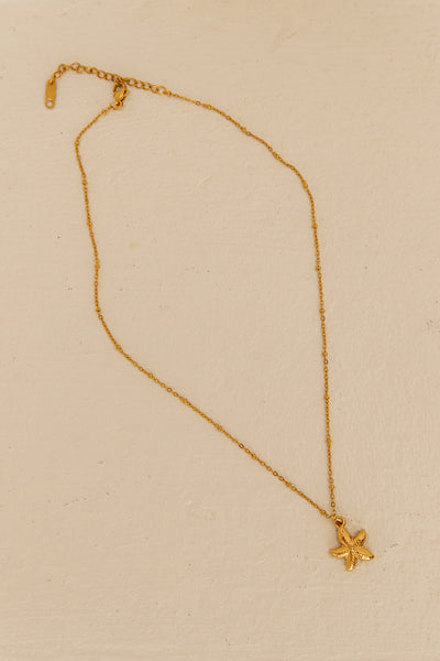 18K Gold Plated Ocean Find Necklace Gold