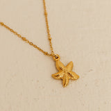 18K Gold Plated Ocean Find Necklace Gold