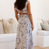 In Wonderland Maxi Dress Blue