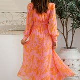 Blissful Getaway Maxi Dress Pink