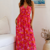 Cross My Heart Maxi Dress Pink