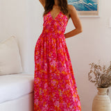 Cross My Heart Maxi Dress Pink