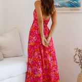 Cross My Heart Maxi Dress Pink