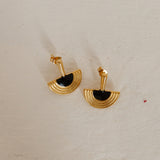 18k Gold Plated Luna Glow Earrings Gold