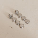 Softest Sand Earrings Silver