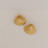 18k Gold Plated Washed Up Earrings Gold