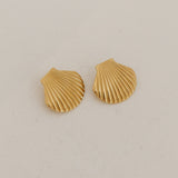 18k Gold Plated Washed Up Earrings Gold