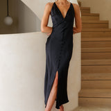 Forever With You Maxi Dress Black