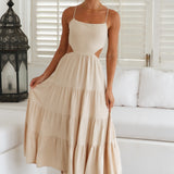 Got The Sun Maxi Dress Beige