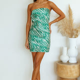 Roaring Hearts Dress Green