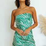 Roaring Hearts Dress Green