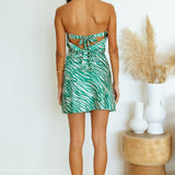 Roaring Hearts Dress Green