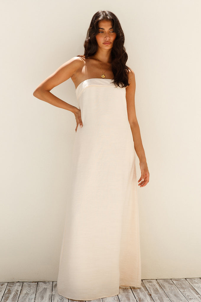 SEVEN WONDERS Saphira Maxi Dress Stone